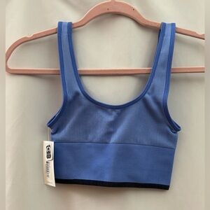 Outdoor Voices Seamless Rib Longline Bra Nebula XXS